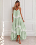 Qiana Sage Green Dress