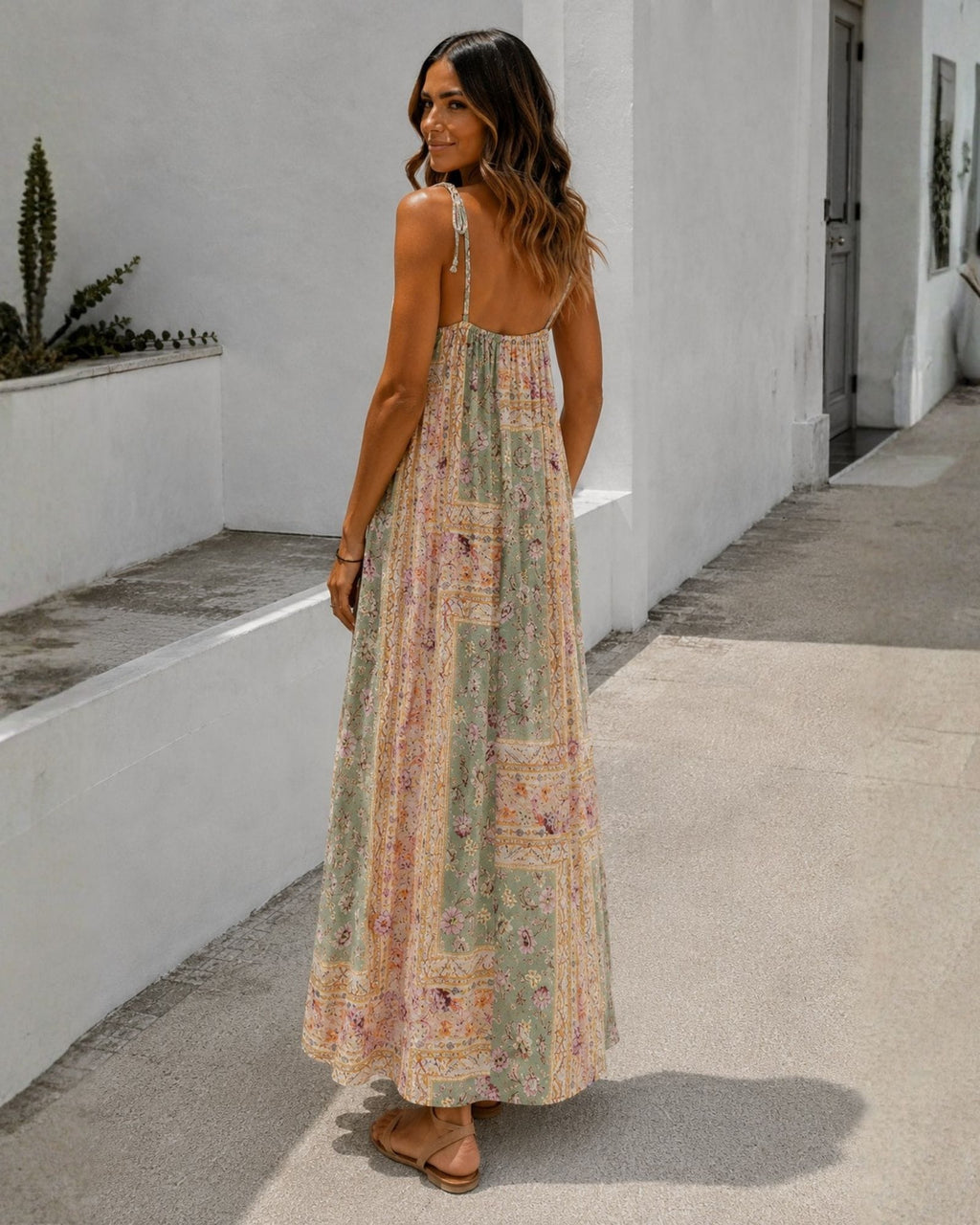 Therese Spring Meadow Floral Dress